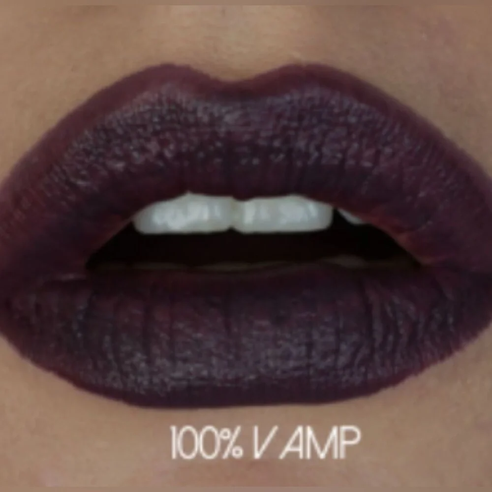 Makeup Revolution Black Lipstick 100% Vamp